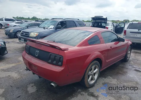 2008 Ford Mustang Gt Premium из США, поврежденный, VIN 1ZVHT82H085160483